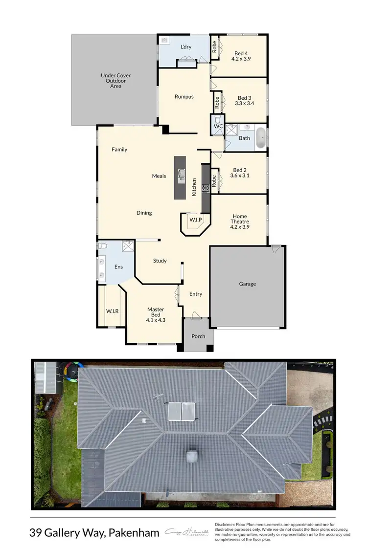 Floorplan of Homely house listing, 39 Gallery Way, Pakenham VIC 3810