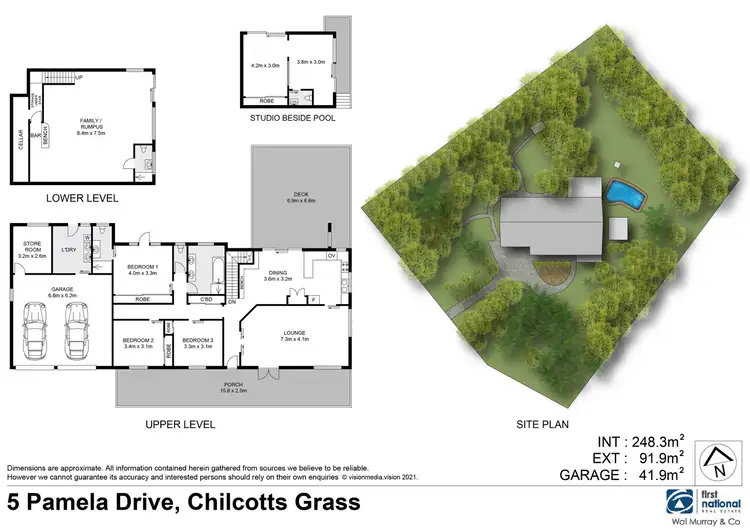 Floorplan of Homely house listing, 5 Pamela Drive, Goonellabah NSW 2480