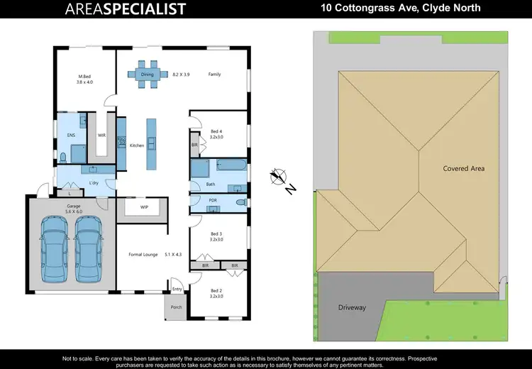 Floorplan of Homely house listing, 10 Cottongrass Avenue, Clyde North VIC 3978