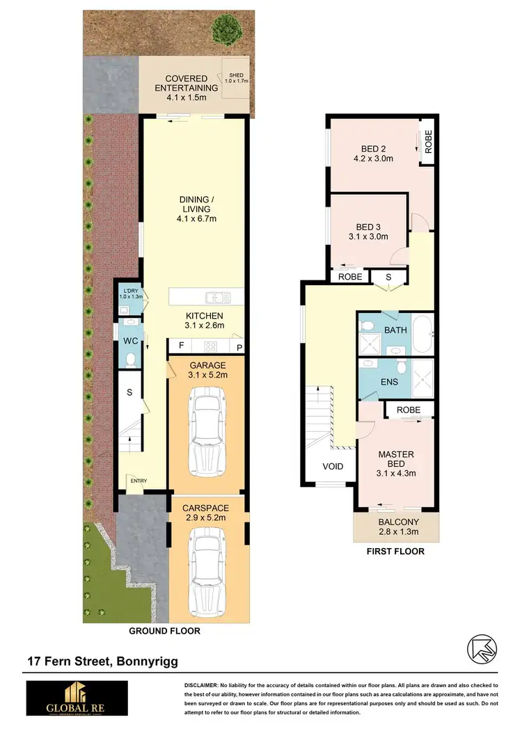 Floorplan of Homely house listing, 17 Fern Street, Bonnyrigg NSW 2177