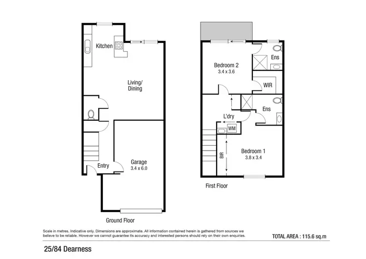 Floorplan of Homely unit listing, 25/84-86 Dearness Street, Garbutt QLD 4814