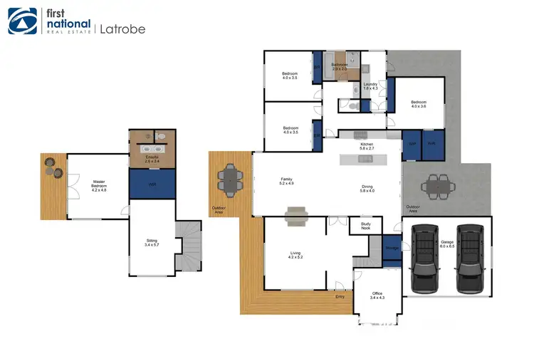 Floorplan of Homely house listing, 76 Boola Views Road, Tyers VIC 3844