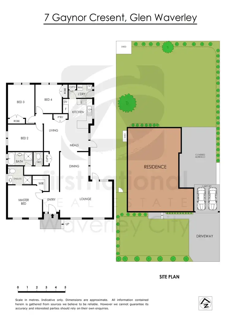 Floorplan of Homely house listing, 7 Gaynor Crescent, Glen Waverley VIC 3150