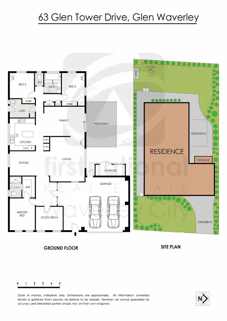 Floorplan of Homely house listing, 63 Glen Tower Drive, Glen Waverley VIC 3150