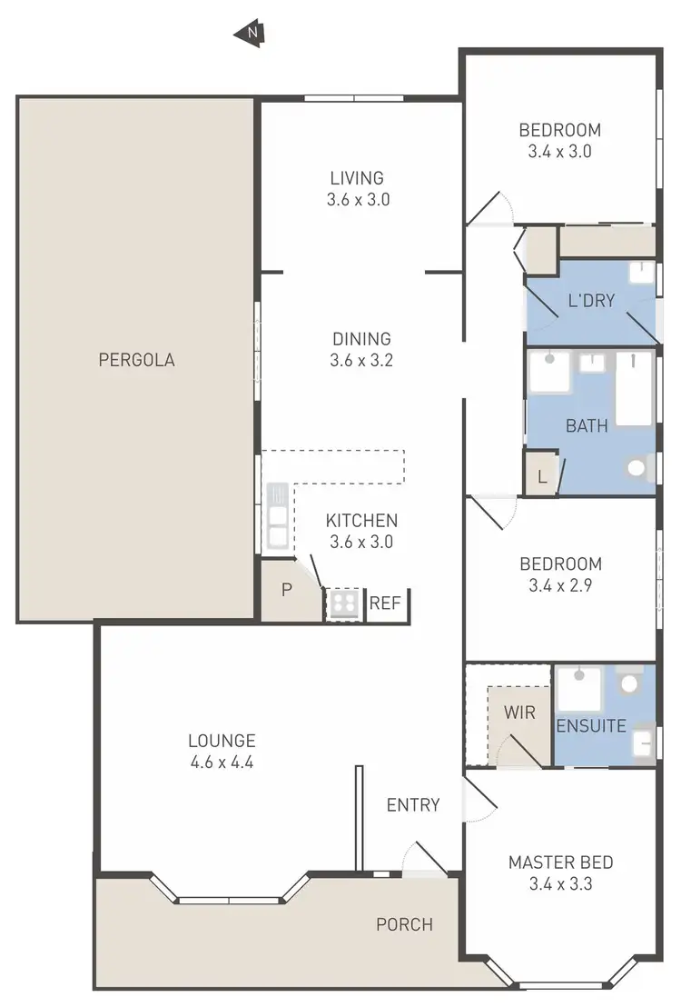 Floorplan of Homely house listing, 30 Tigris Close, Werribee VIC 3030