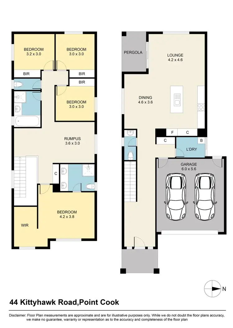 Floorplan of Homely house listing, 44 Kittyhawk Road, Point Cook VIC 3030