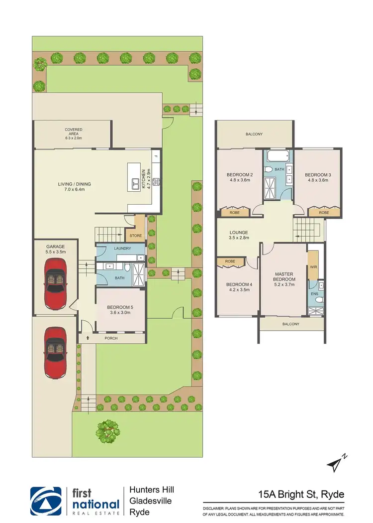 Floorplan of Homely house listing, 15A Bright Street, Ryde NSW 2112
