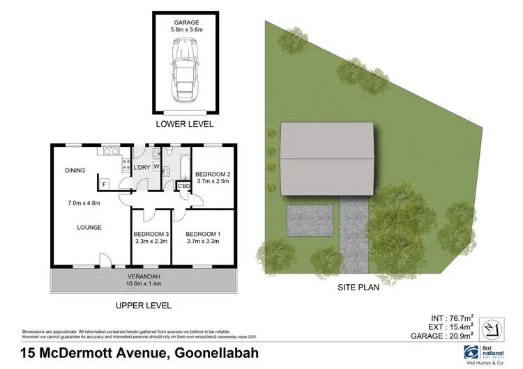 Floorplan of Homely house listing, 15 McDermott Avenue, Goonellabah NSW 2480