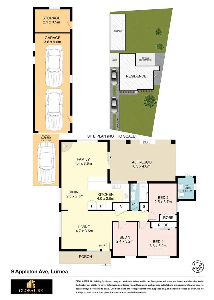 Floorplan of Homely house listing, 9 Appleton Avenue, Lurnea NSW 2170