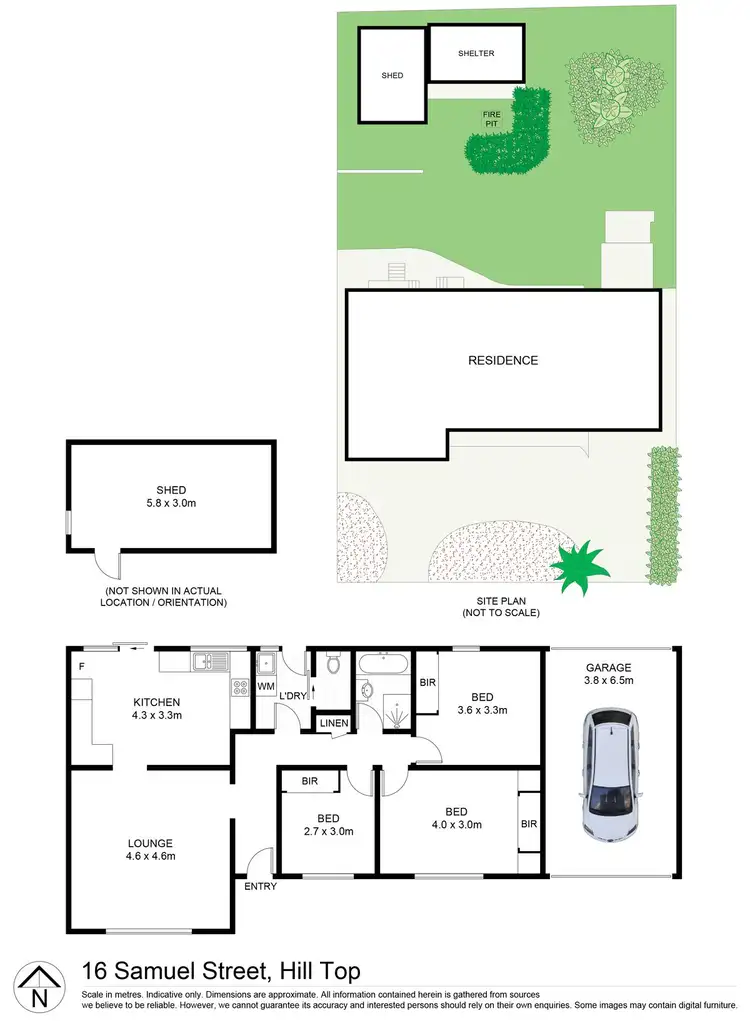 Floorplan of Homely house listing, 16 Samuel Street, Hill Top NSW 2575