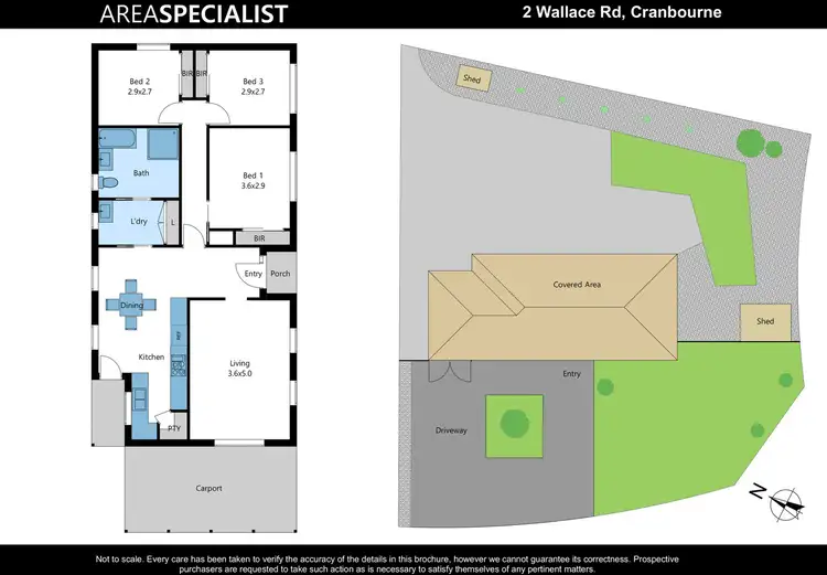 Floorplan of Homely house listing, 2 Wallace Road, Cranbourne VIC 3977
