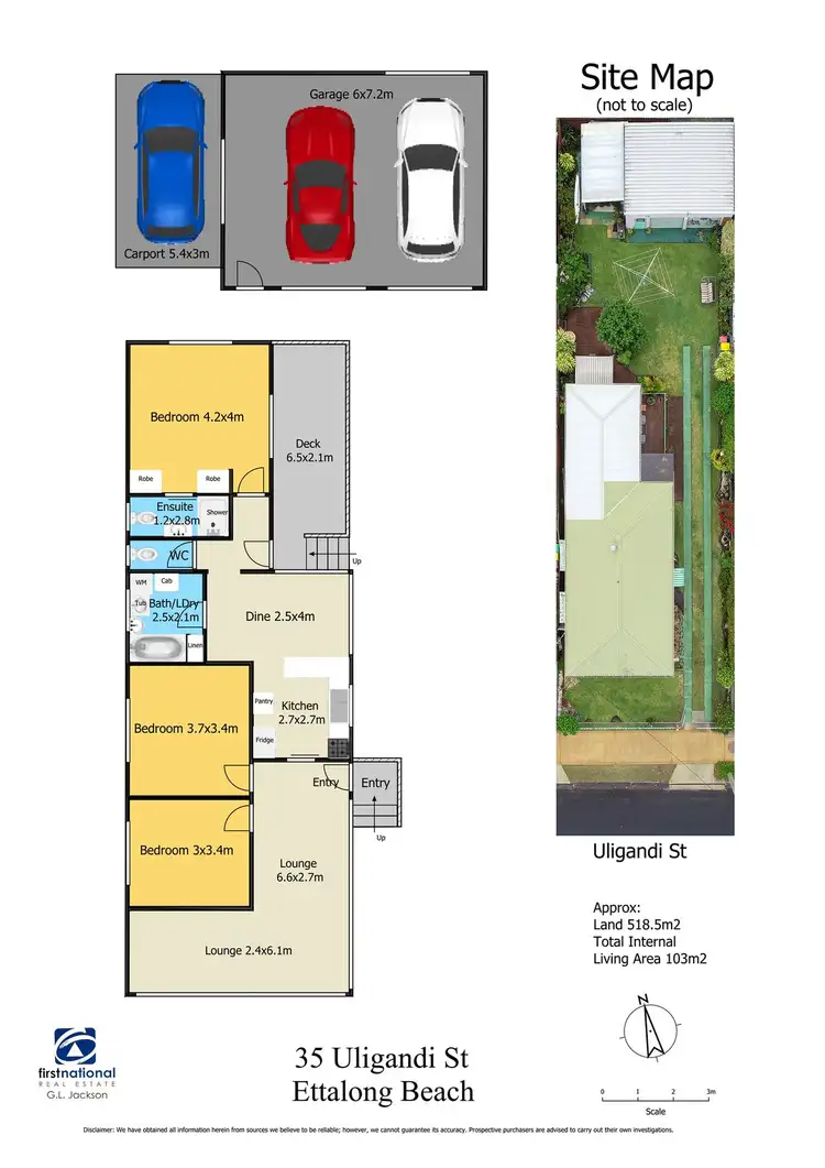 Floorplan of Homely house listing, 35 Uligandi Street, Ettalong Beach NSW 2257