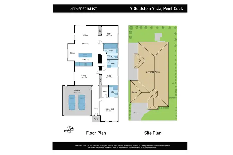 Floorplan of Homely house listing, 7 Goldstein Vista, Point Cook VIC 3030
