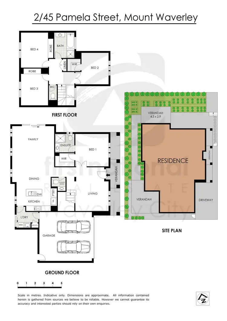 Floorplan of Homely townhouse listing, 2/45 Pamela Street, Mount Waverley VIC 3149
