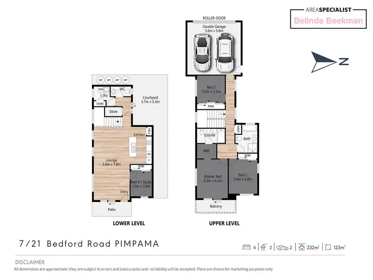 Floorplan of Homely townhouse listing, 7/21 Bedford Road, Pimpama QLD 4209