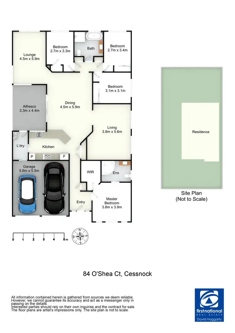 Floorplan of Homely house listing, 84 O'Shea Circuit, Cessnock NSW 2325