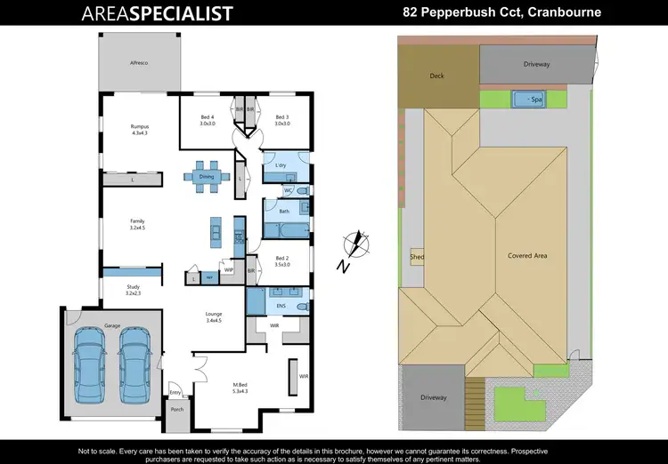 Floorplan of Homely house listing, 82 Pepperbush Circuit, Cranbourne VIC 3977