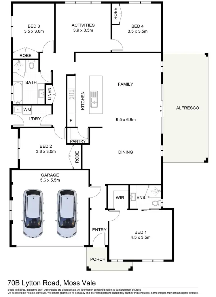Floorplan of Homely house listing, 70B Lytton Road, Moss Vale NSW 2577