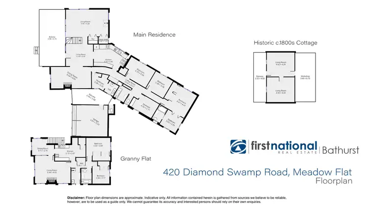 Floorplan of Homely house listing, 420 Diamond Swamp Road, Meadow Flat NSW 2795