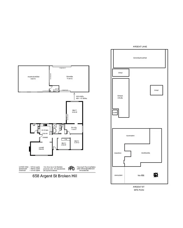 Floorplan of Homely house listing, 658 Argent Street, Broken Hill NSW 2880