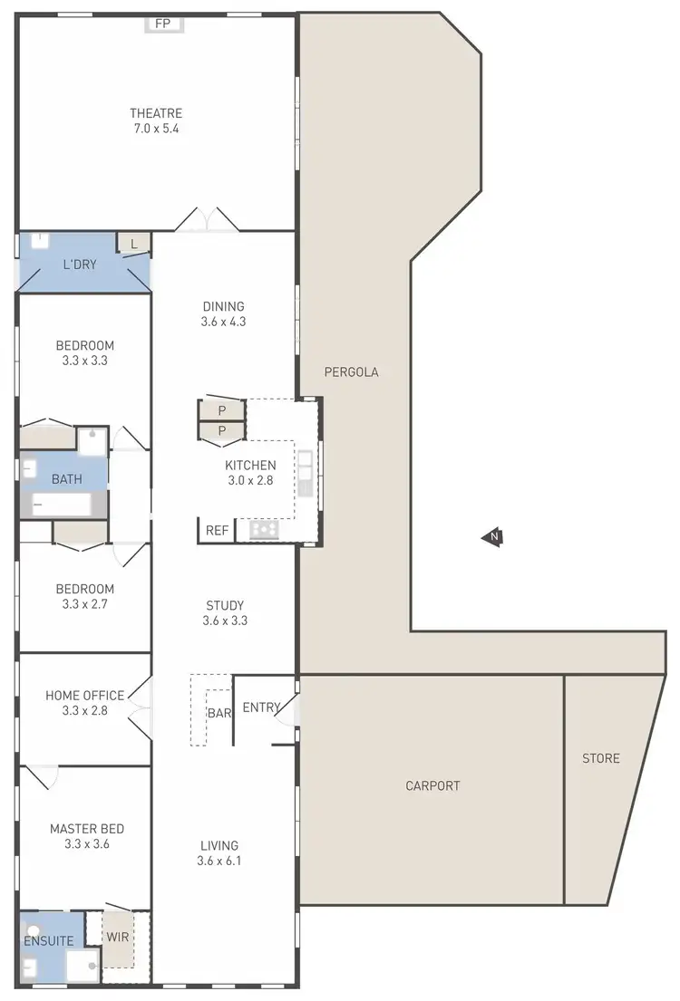 Floorplan of Homely house listing, 49 Swan Street, Werribee VIC 3030
