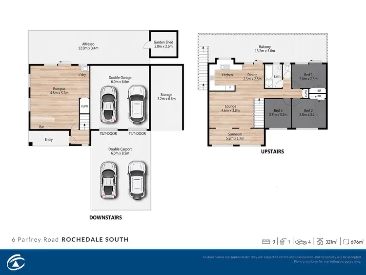 Floorplan of Homely house listing, 6 Parfrey Road, Rochedale South QLD 4123