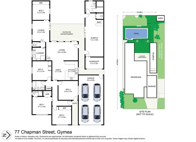 Floorplan of Homely house listing, 77 Chapman Street, Gymea NSW 2227