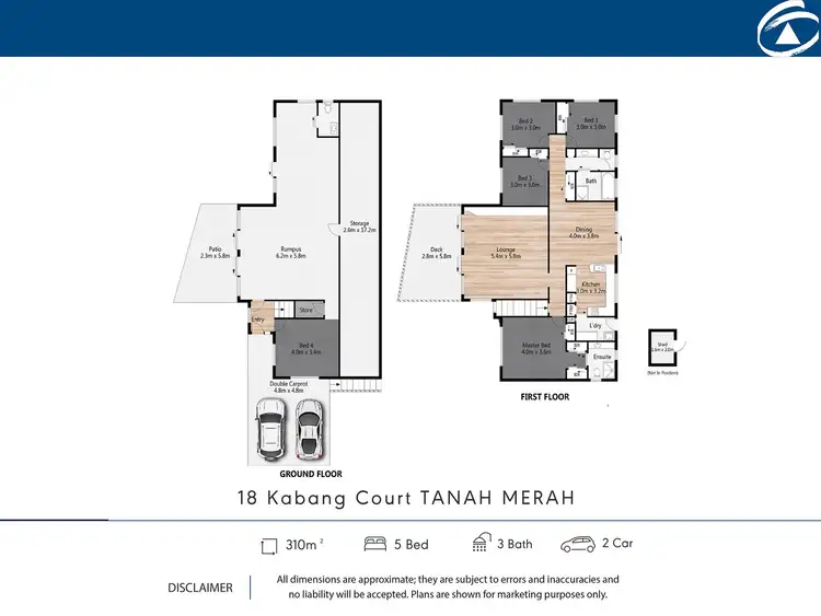 Floorplan of Homely house listing, 18 Kabang Court, Tanah Merah QLD 4128