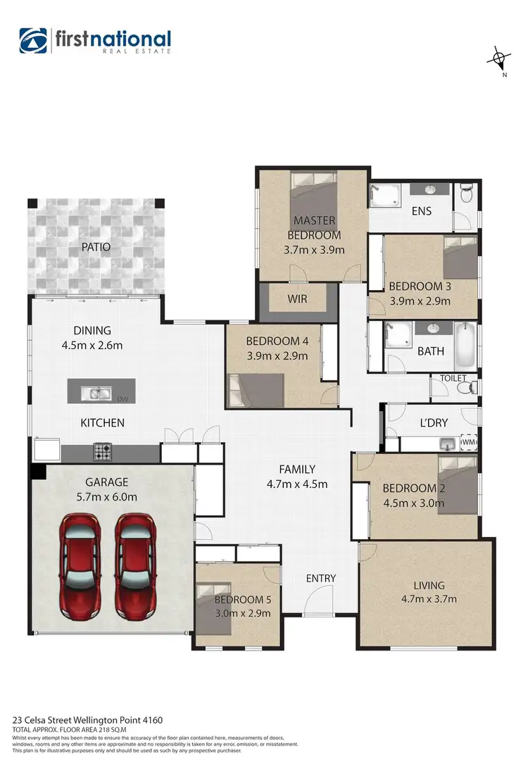 Floorplan of Homely house listing, 23 Celsa Street, Wellington Point QLD 4160
