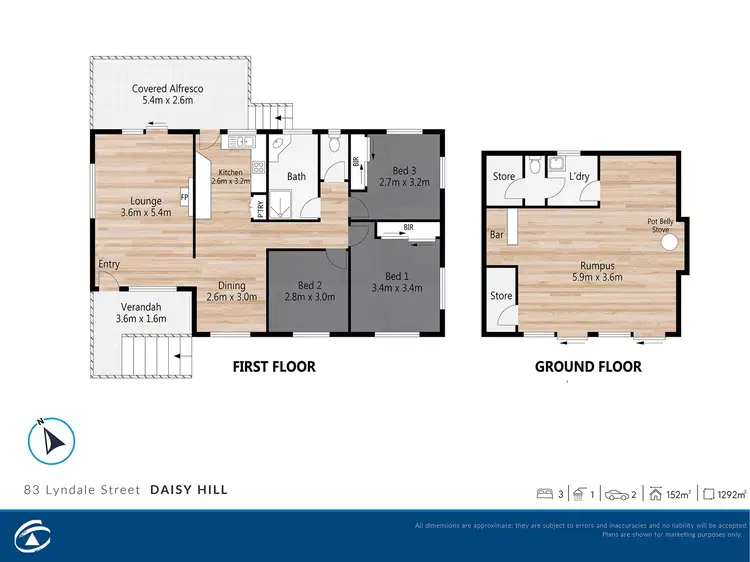Floorplan of Homely house listing, 83 Lyndale Street, Daisy Hill QLD 4127