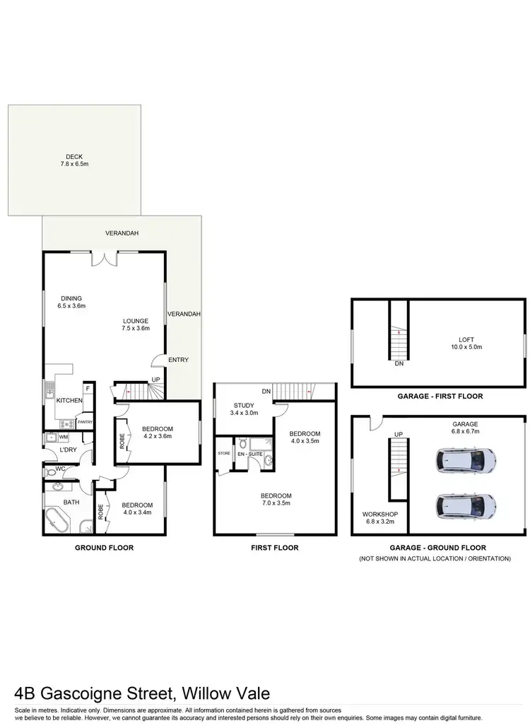 Floorplan of Homely house listing, 4B Gascoigne Street, Willow Vale NSW 2575