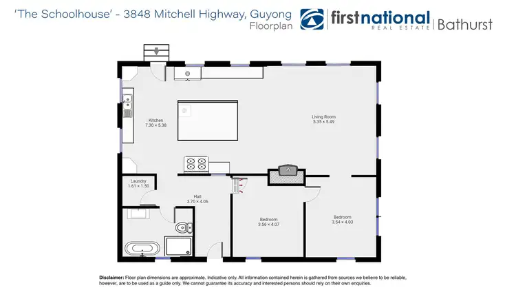 Floorplan of Homely house listing, 3848 Mitchell Highway, Guyong NSW 2798
