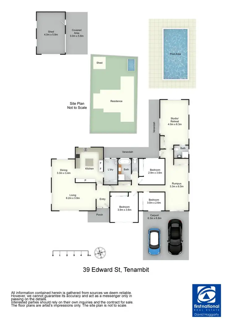 Floorplan of Homely house listing, 39 Edward Street, Tenambit NSW 2323