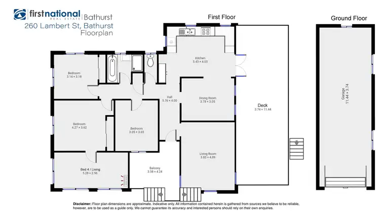 Floorplan of Homely house listing, 260 Lambert Street, Bathurst NSW 2795