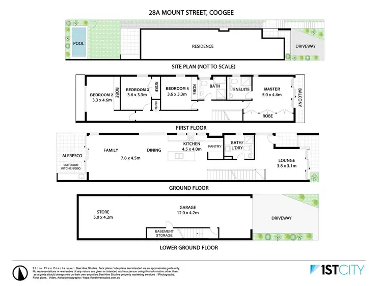 Floorplan of Homely house listing, 28a Mount Street, Coogee NSW 2034