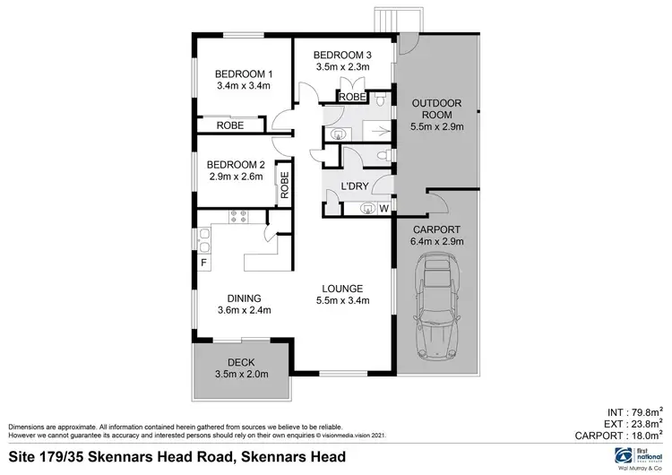 Floorplan of Homely house listing, 179/35 Skennars Head Road, Skennars Head NSW 2478