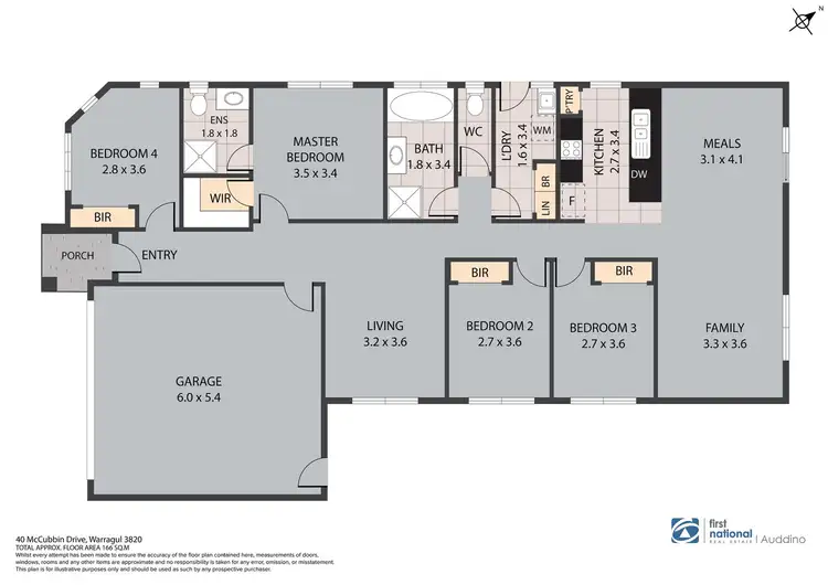 Floorplan of Homely house listing, 40 McCubbin Drive, Warragul VIC 3820