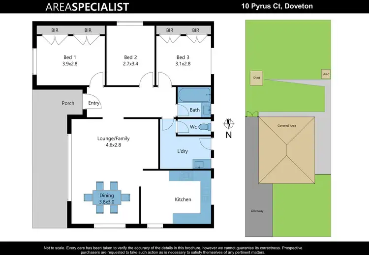 Floorplan of Homely house listing, 10 Pyrus Court, Doveton VIC 3177
