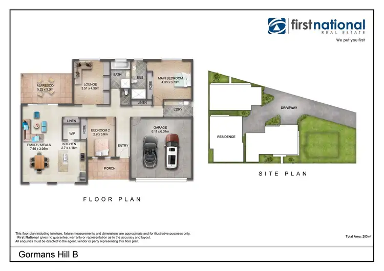 Floorplan of Homely house listing, 16 B Russell Street, Gormans Hill NSW 2795