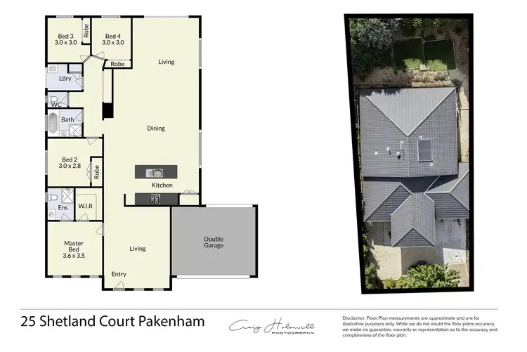 Floorplan of Homely house listing, 25 Shetland Court, Pakenham VIC 3810