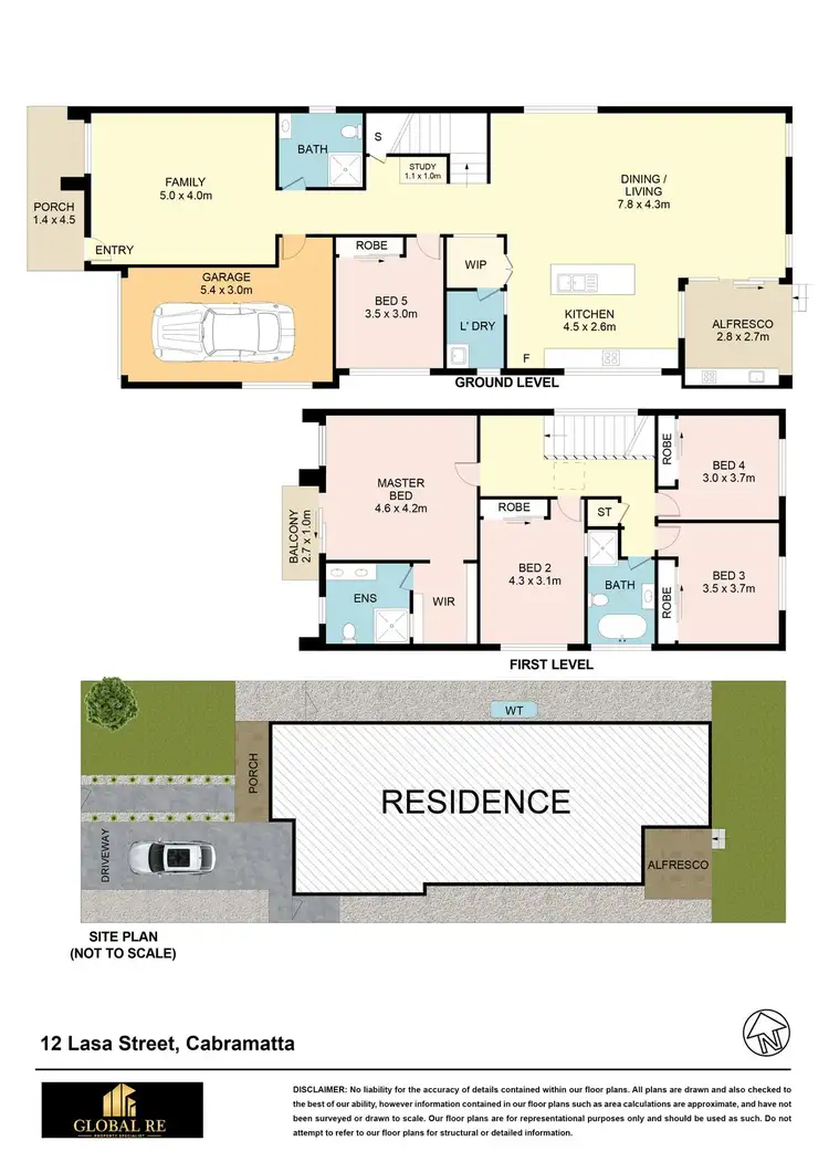 Floorplan of Homely house listing, 12 Lasa St, Cabramatta NSW 2166