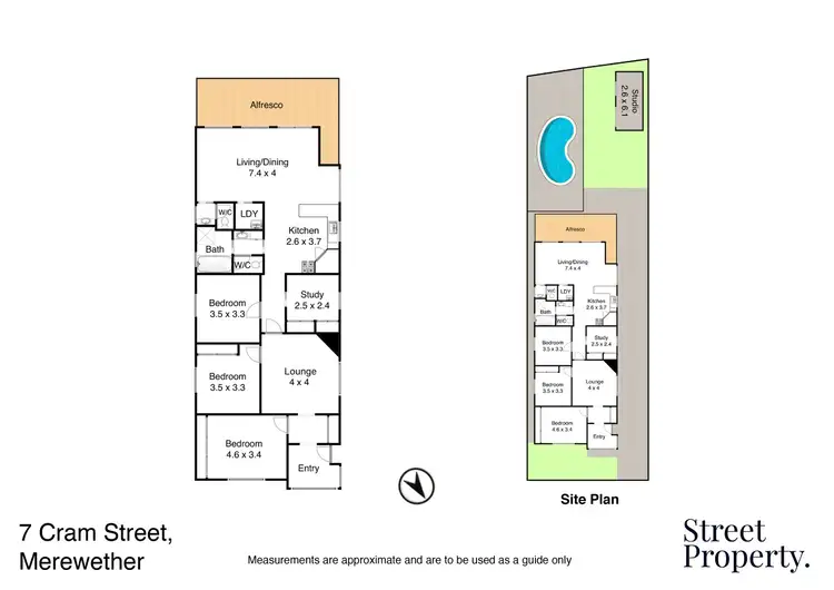 Floorplan of Homely house listing, 7 Cram Street, Merewether NSW 2291