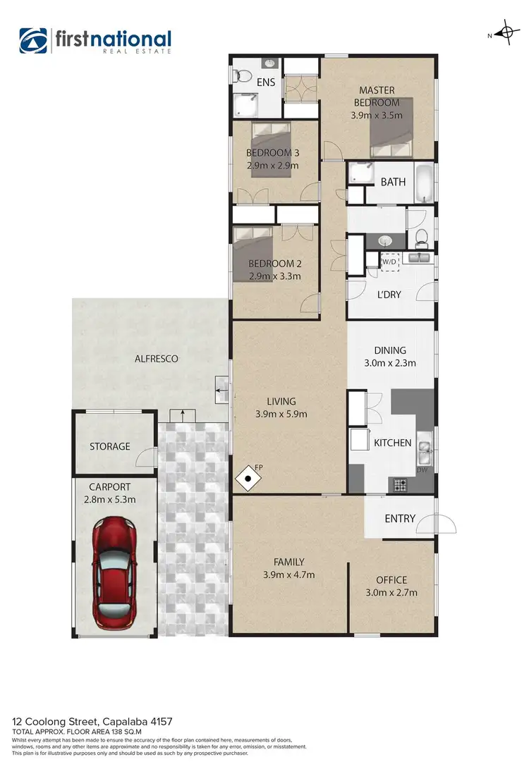 Floorplan of Homely house listing, 12 Coolong Street, Capalaba QLD 4157