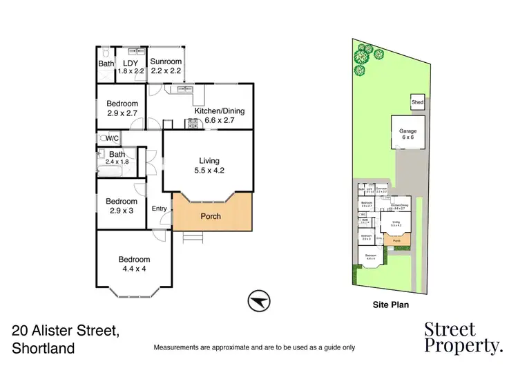 Floorplan of Homely house listing, 20 Alister Street, Shortland NSW 2307