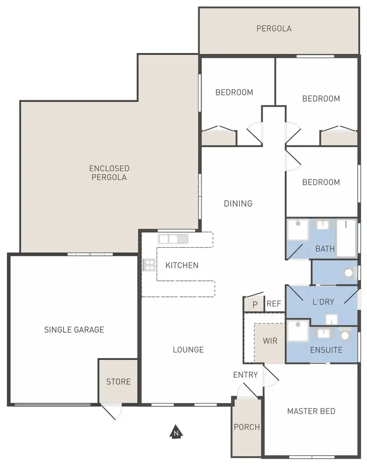 Floorplan of Homely house listing, 121 Flemington Crescent, Werribee VIC 3030