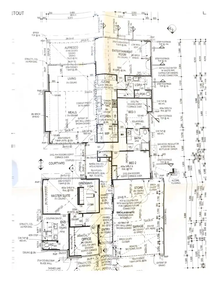 Floorplan of Homely house listing, 103 Allambi Way, South Yunderup WA 6208
