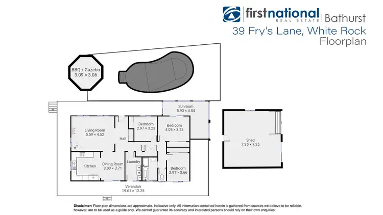 Floorplan of Homely house listing, 39 Frys Lane, White Rock NSW 2795