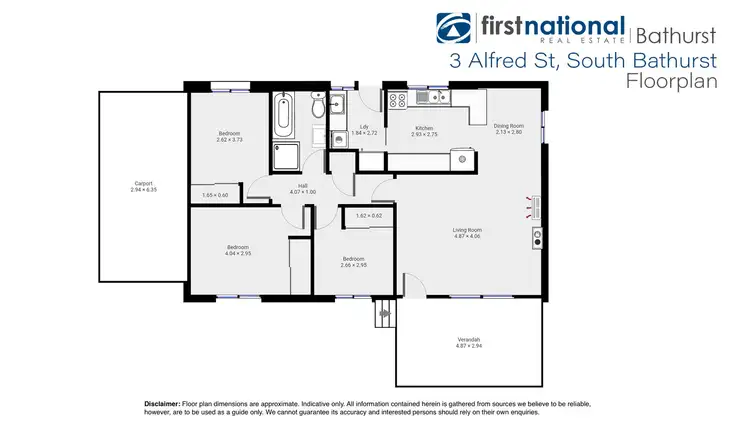 Floorplan of Homely house listing, 3 Alfred Street, South Bathurst NSW 2795