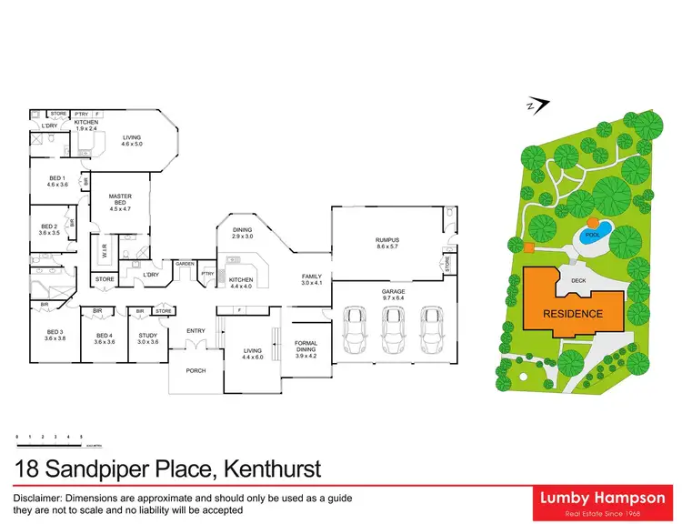 Floorplan of Homely house listing, 18 Sandpiper Place, Kenthurst NSW 2156