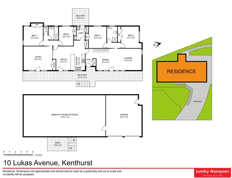 Floorplan of Homely house listing, 10 Lukas Avenue, Kenthurst NSW 2156